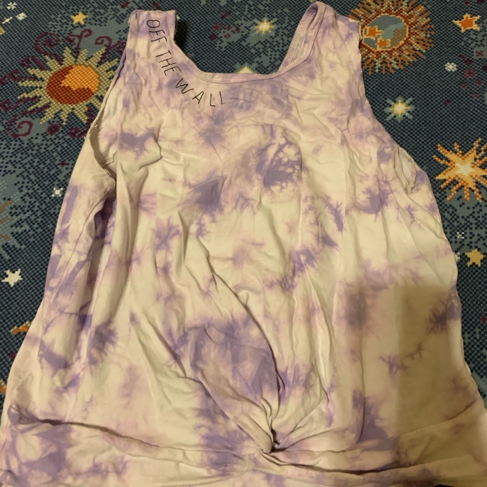 vans tye dye tank